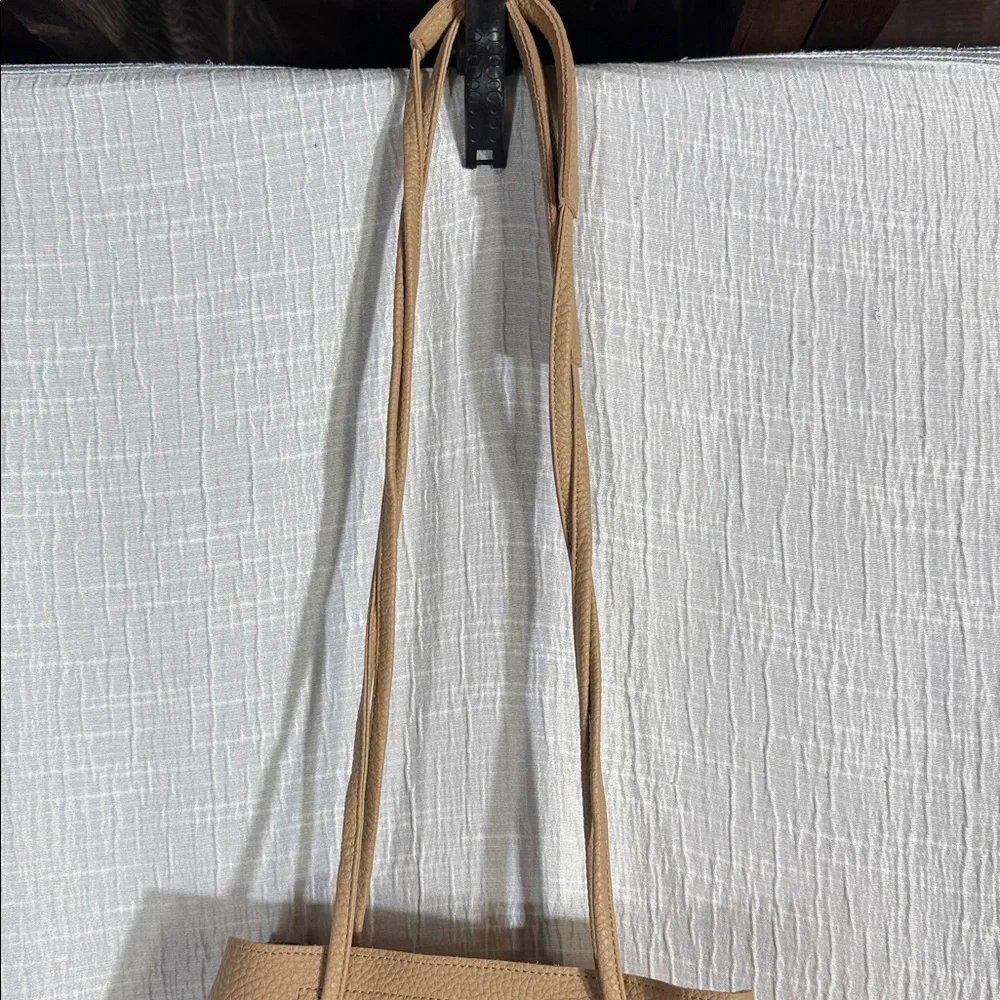 8 Other Reasons Tan Vegan Leather Slouchy‎ Bucket Bag